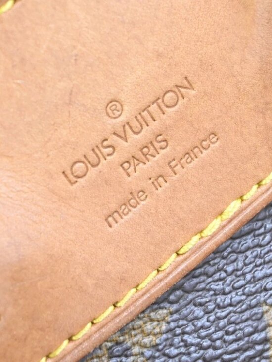 LOUIS VUITTON Montsouris MM Backpack Bag Monogram Leather Brown M51136 13CA842 main image 9